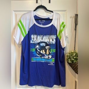 Torrid Seahawks NFL varsity tee size 4